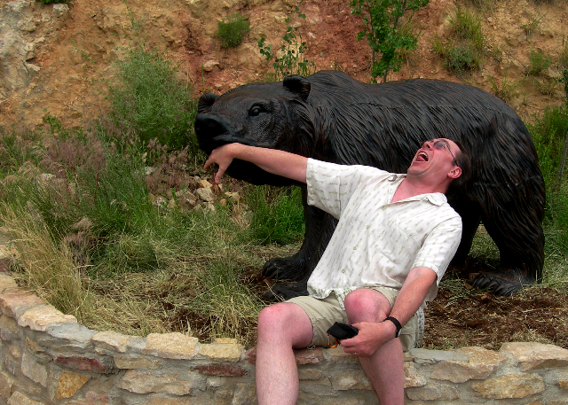 Don't feed the animals!