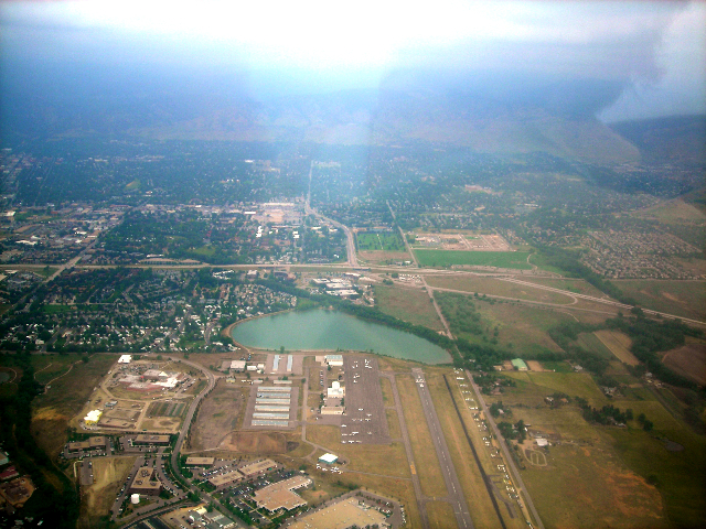 Soaring over Boulder, Colorado